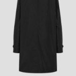 Maison Kitsune Men Light Mac Coat - Black