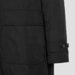 Maison Kitsune Men Light Mac Coat - Black