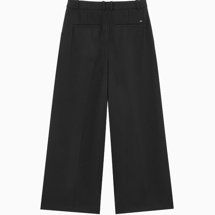 TOMMY HILFIGER [Official Headquarters] Stretch Wide Crop Pants