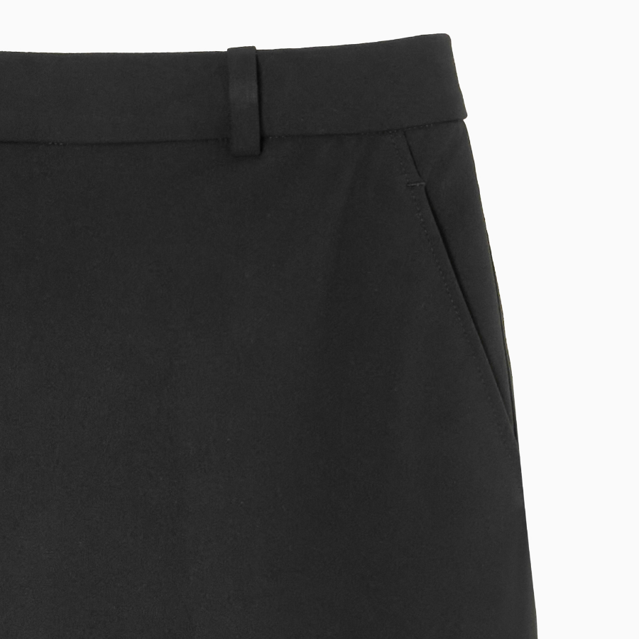 TOMMY HILFIGER [Official Headquarters] Stretch Wide Crop Pants