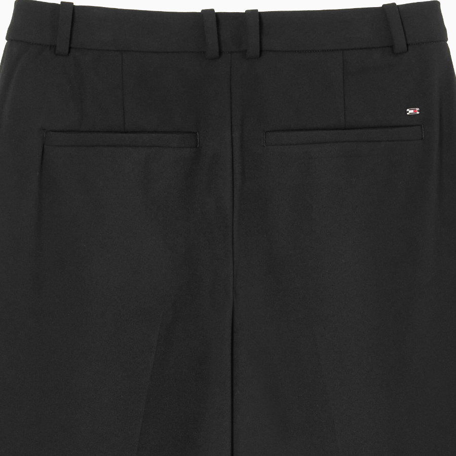 TOMMY HILFIGER [Official Headquarters] Stretch Wide Crop Pants