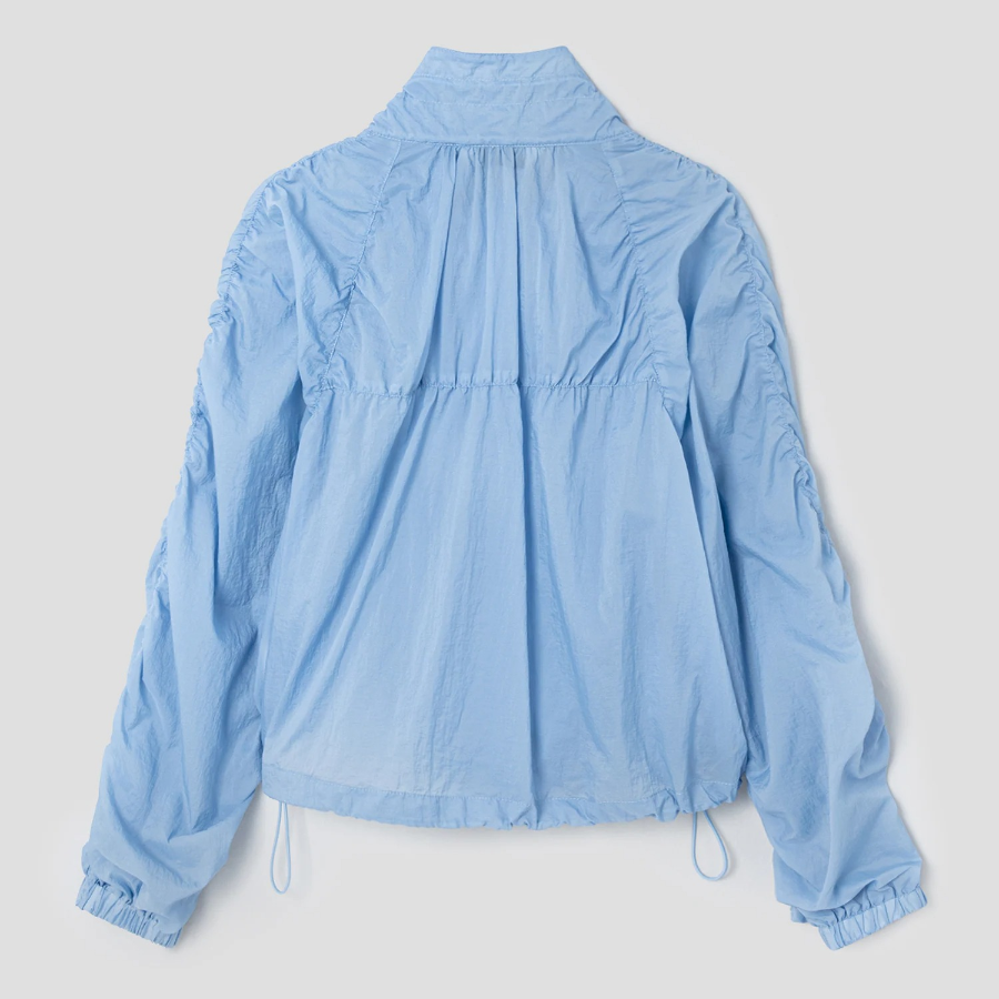 8 seconds Lightweight Shirring Jumper — Sky Blue