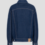 Maison Kitsune Men Trucker Jacket - Indigo