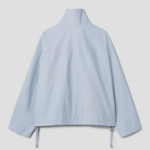 8 seconds High Neck Mid-Season Women's Outer — Sky Blue