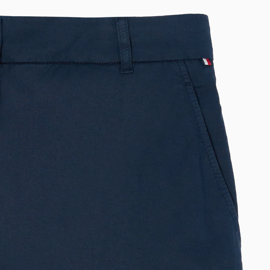 TOMMY HILFIGER [Official Headquarters] Garment-Wash Chino Shorts