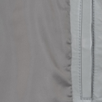 Maison Kitsune Men Zipped Leather Blouson - Lead