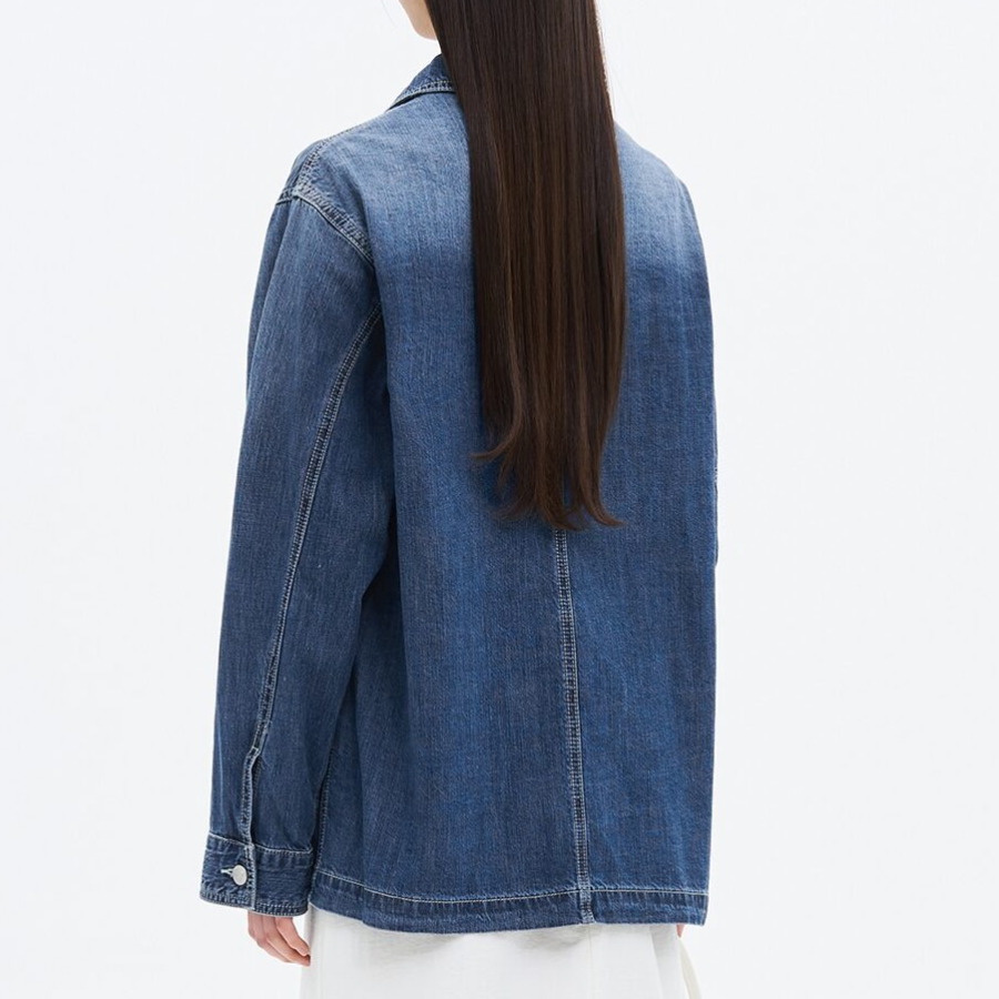 8 seconds Denim Chore Jacket — Blue