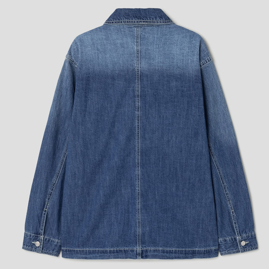 8 seconds Denim Chore Jacket — Blue