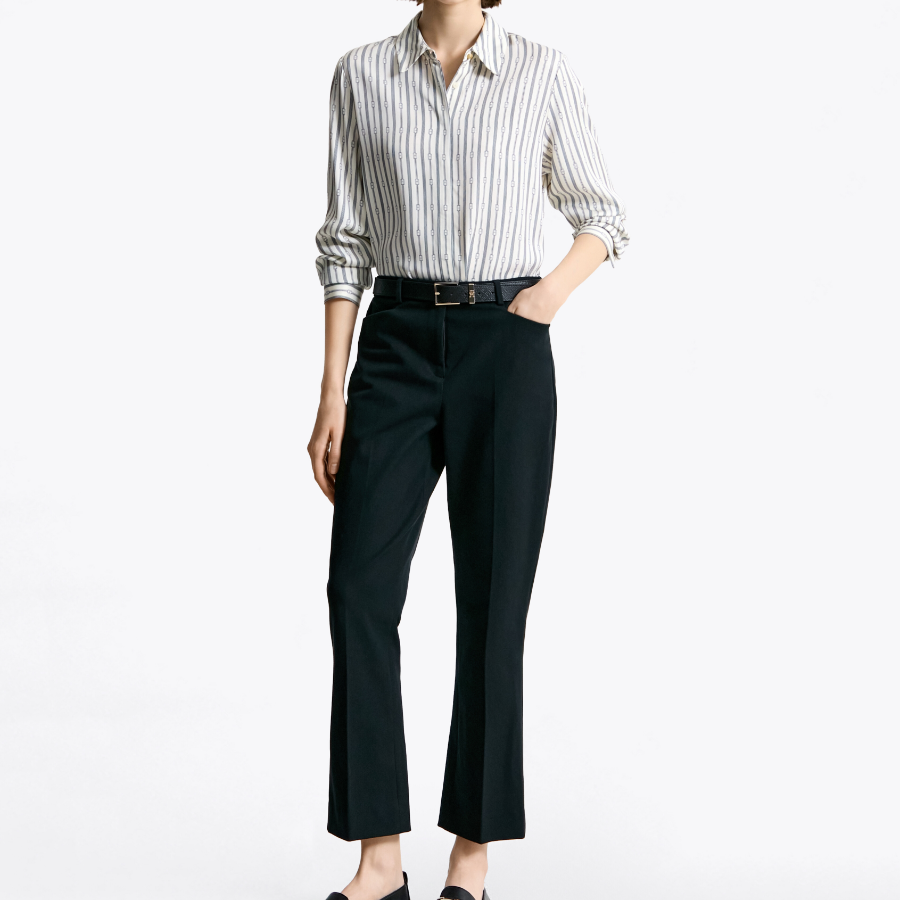 TOMMY HILFIGER [Official Headquarters] Stretch Gabardine Pants
