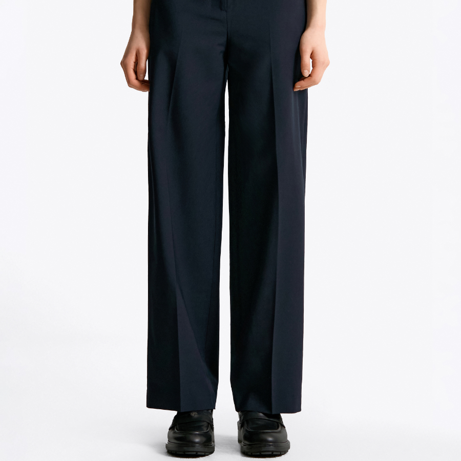 TOMMY HILFIGER [Official Headquarters] Cool Wool Relaxed Straight Pants