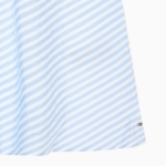 TOMMY HILFIGER [Official Headquarters] Crinkle Stripe Midi Skirt