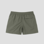 Maison Kitsune Men Flash Fox Swim Shorts - Military Green