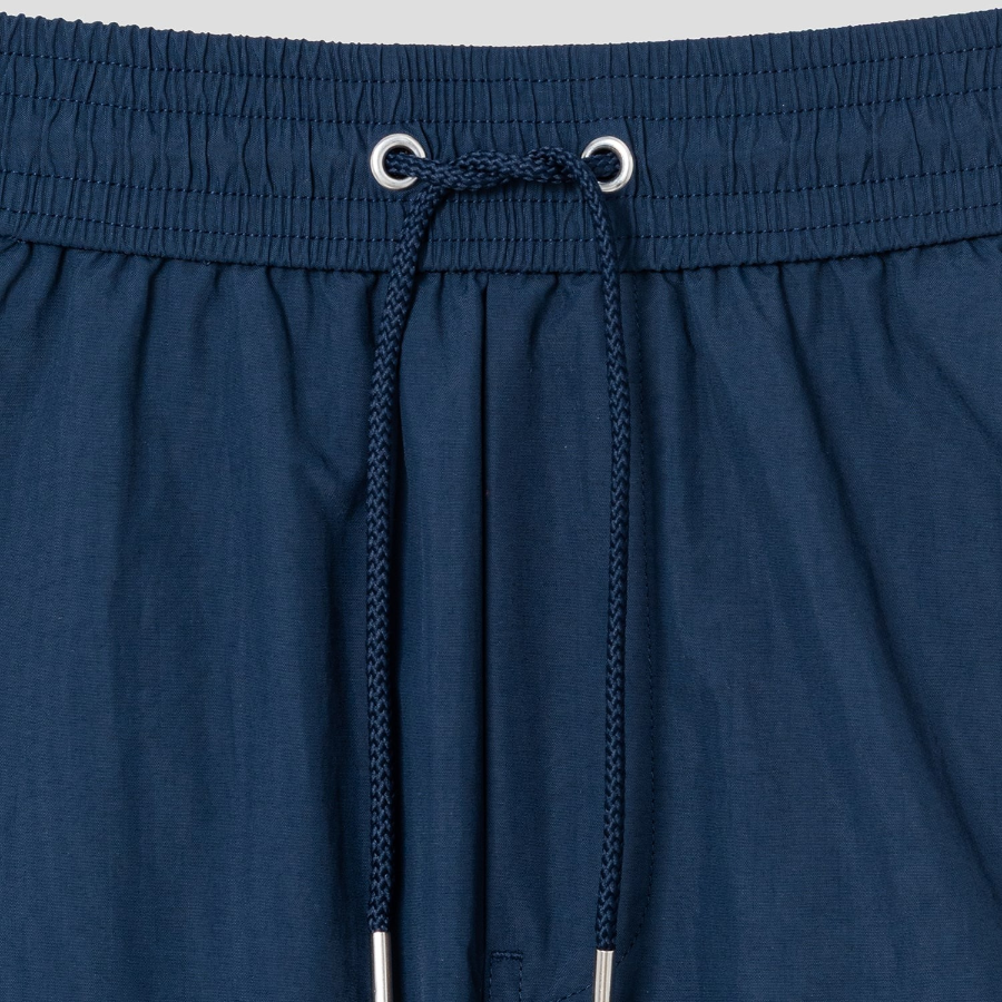 Maison Kitsune Men Flash Fox Swim Shorts - Slate Grey