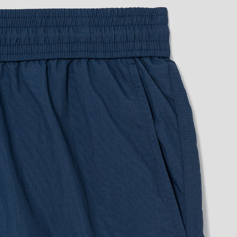 Maison Kitsune Men Flash Fox Swim Shorts - Slate Grey