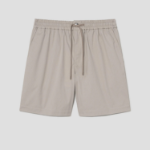 Maison Kitsune Men Elasticated Shorts - Truffle