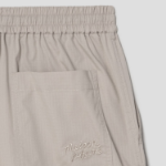 Maison Kitsune Men Elasticated Shorts - Truffle