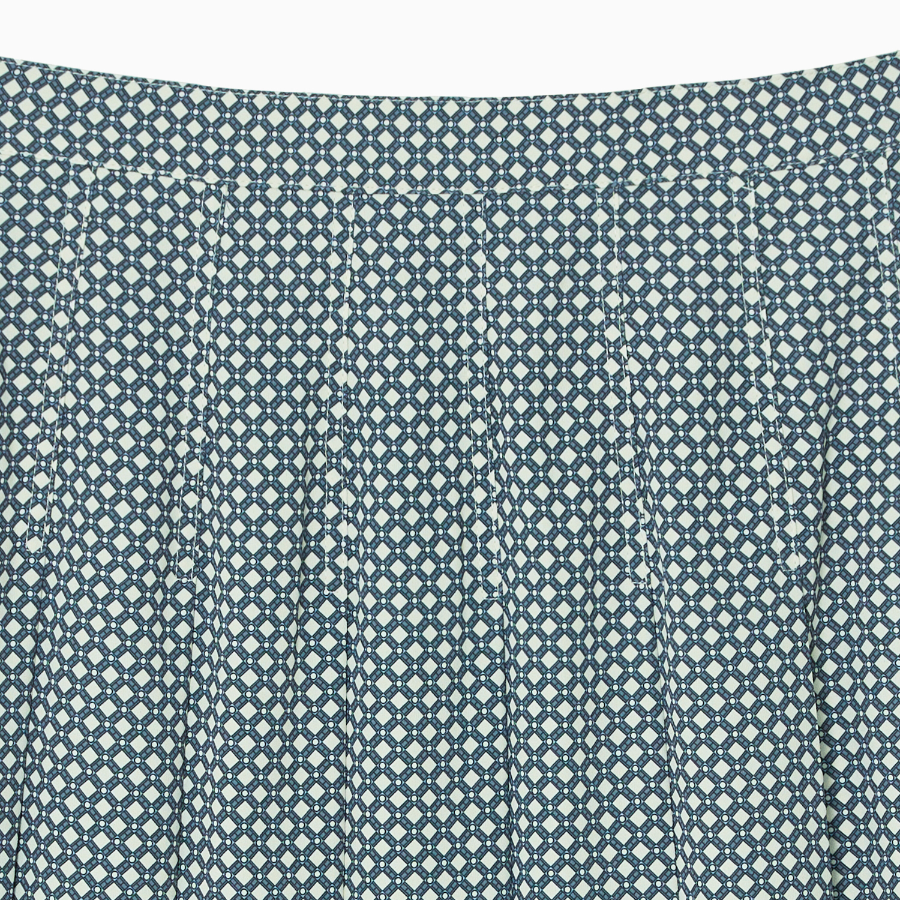 TOMMY HILFIGER [Official Headquarters] Fluid Pleated Short Skirt