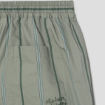 Maison Kitsune Men Elasticated Shorts - Vert-De-Gris