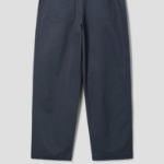 Maison Kitsune Men Belted Pants - Slate Grey