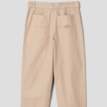 Maison Kitsune Men Belted Pants - Cork