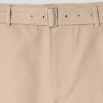 Maison Kitsune Men Belted Pants - Cork