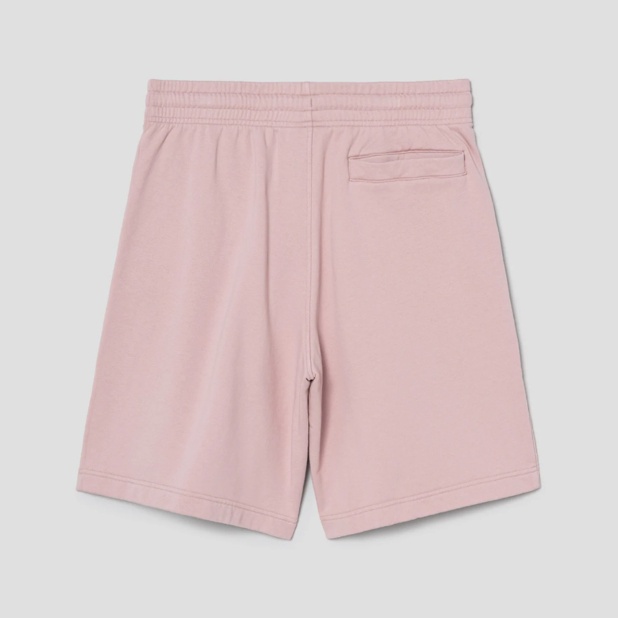 Maison Kitsune Men Bold Fox Head Patch Oversize Jog Shorts - Pink Clay