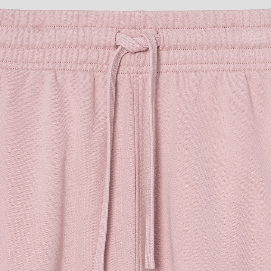 Maison Kitsune Men Bold Fox Head Patch Oversize Jog Shorts - Pink Clay