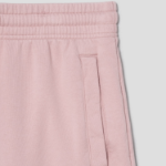 Maison Kitsune Men Bold Fox Head Patch Oversize Jog Shorts - Pink Clay