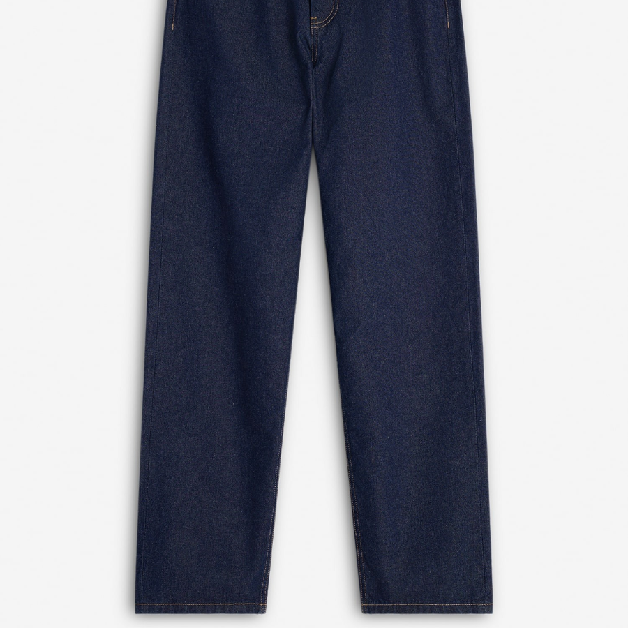 Maison Kitsune Men Straight Denim Jeans - Indigo