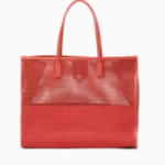 TOMMY HILFIGER [Official Headquarters] Woven Summer Tote Bag