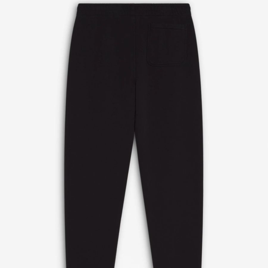 Maison Kitsune Men Fox Head Patch Regular Jog Pants - Black