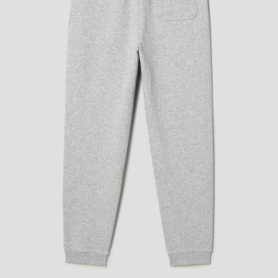 Maison Kitsune Men Fox Head Patch Regular Jog Pants - Light Grey Melange