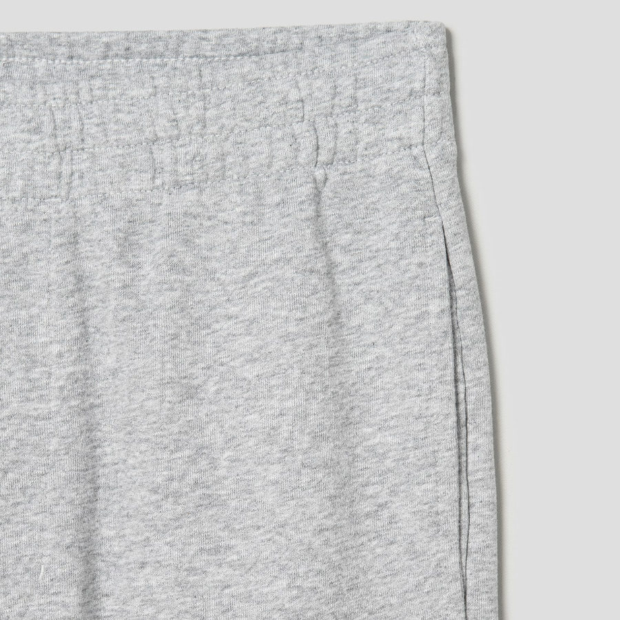 Maison Kitsune Men Fox Head Patch Regular Jog Pants - Light Grey Melange