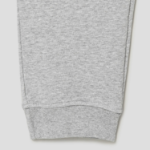 Maison Kitsune Men Fox Head Patch Regular Jog Pants - Light Grey Melange