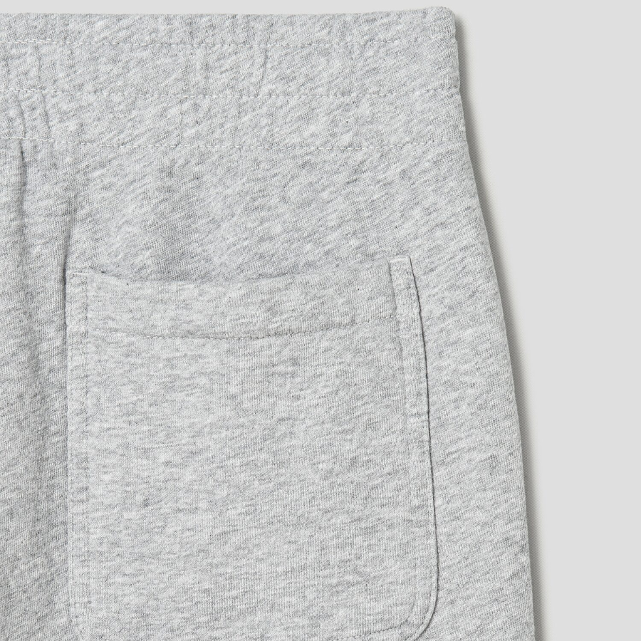 Maison Kitsune Men Fox Head Patch Regular Jog Pants - Light Grey Melange
