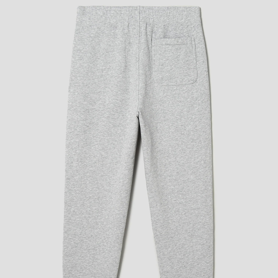 Maison Kitsune Men Fox Head Patch Regular Jog Pants - Light Grey Melange