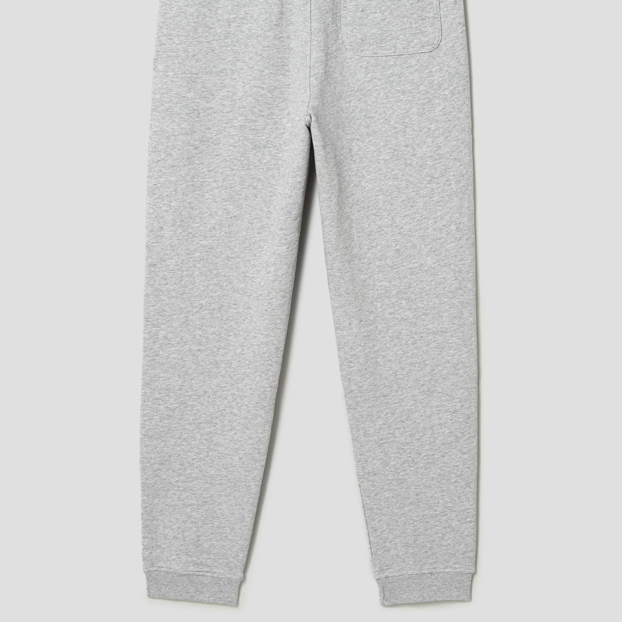 Maison Kitsune Men Fox Head Patch Regular Jog Pants - Light Grey Melange