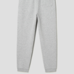 Maison Kitsune Men Fox Head Patch Regular Jog Pants - Light Grey Melange