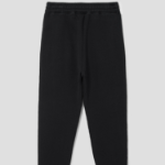 Maison Kitsune Men Tonal Fox Head Patch Comfort Jog Pants - Black