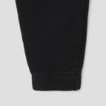 Maison Kitsune Men Tonal Fox Head Patch Comfort Jog Pants - Black