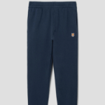 Maison Kitsune Men Fox Head Patch Regular Jog Pants - Ink Blue
