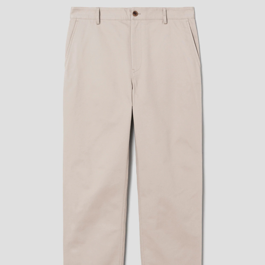 Maison Kitsune Men Casual Chino Pants - Dune
