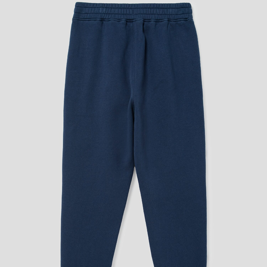 Maison Kitsune Men Tonal Fox Head Patch Comfort Jog Pants - Ink Blue