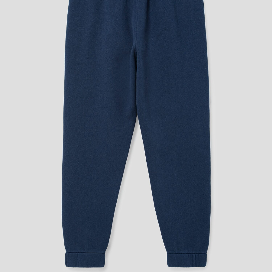 Maison Kitsune Men Tonal Fox Head Patch Comfort Jog Pants - Ink Blue