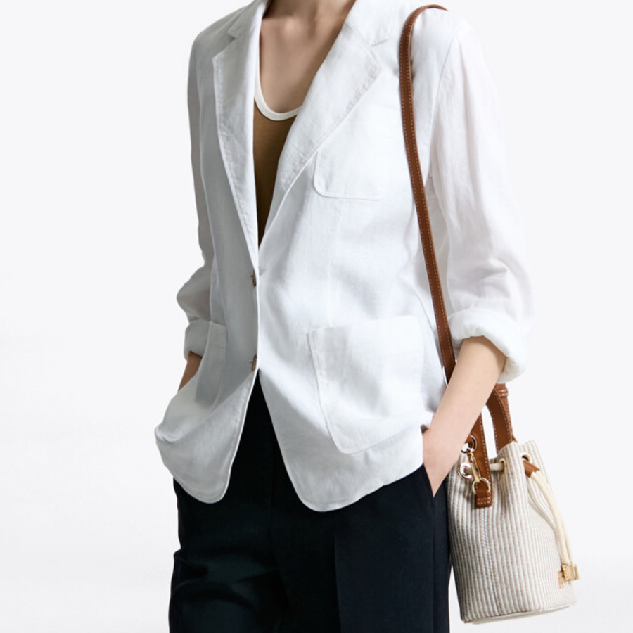 TOMMY HILFIGER [Official Headquarters] Premium Beach Bucket Bag