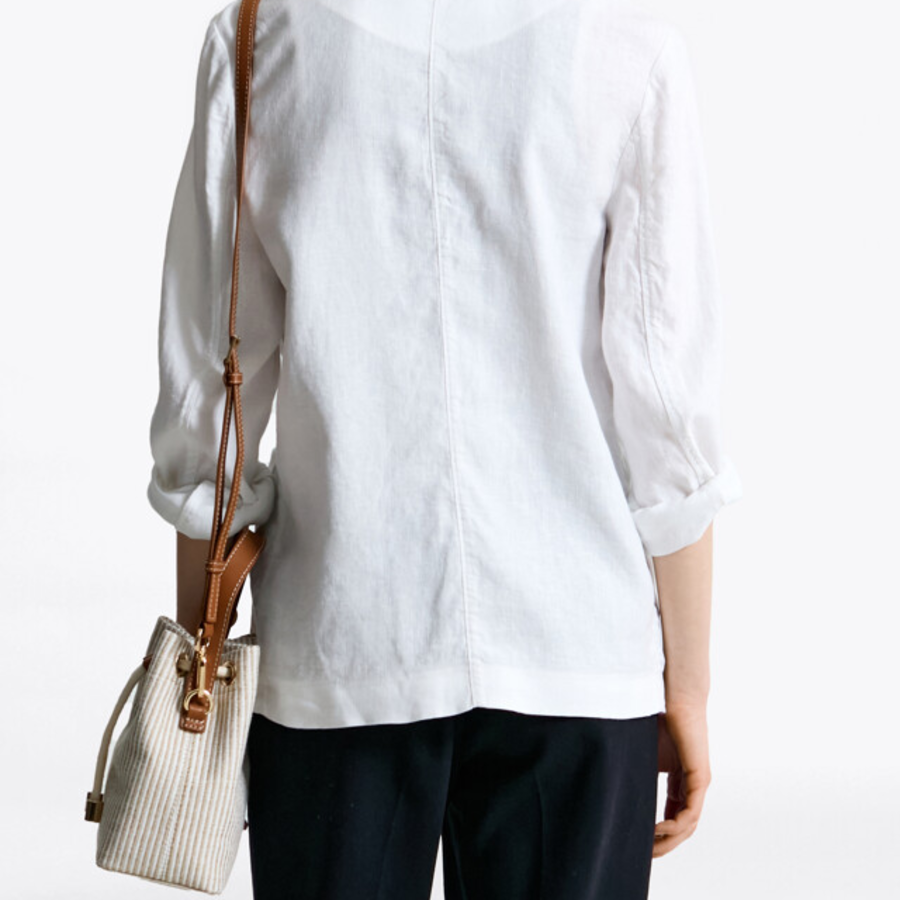 TOMMY HILFIGER [Official Headquarters] Premium Beach Bucket Bag