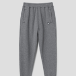 Maison Kitsune Men Bold Fox Head Patch Comfort Jog Pants - Medium Grey Melange