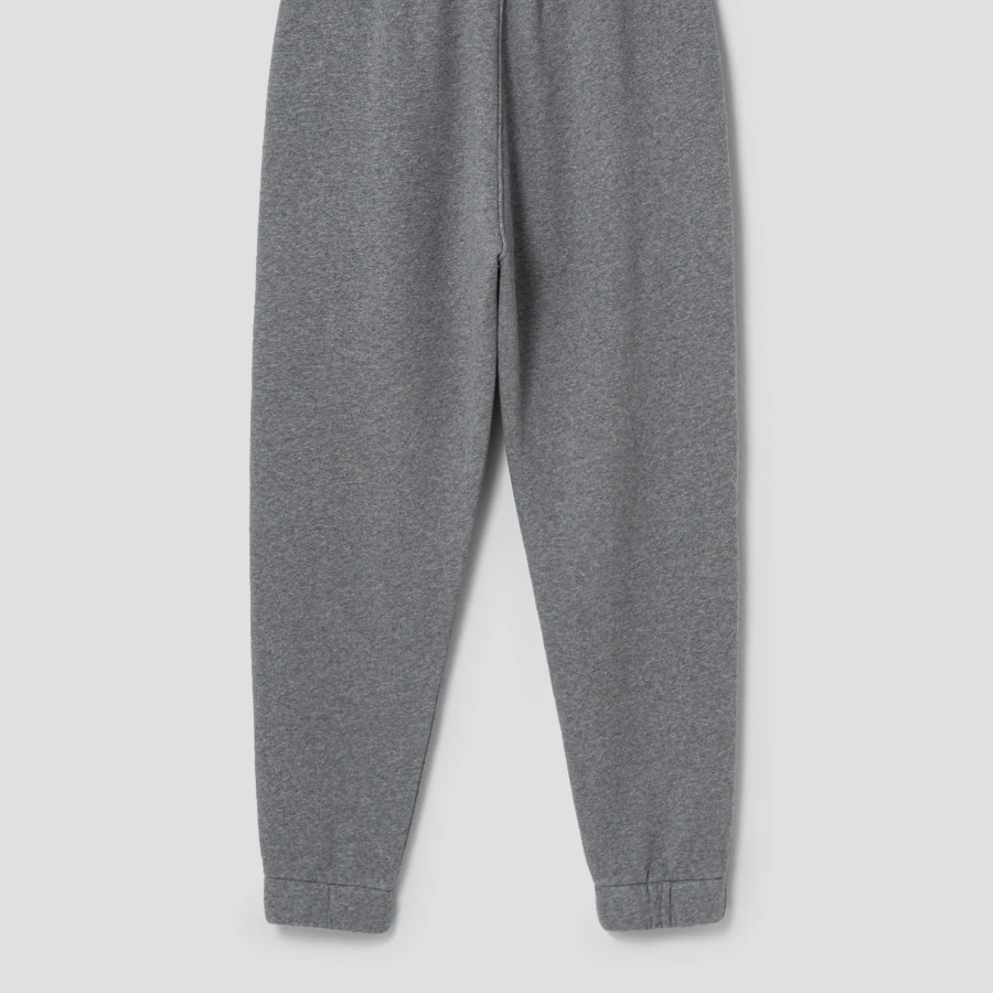 Maison Kitsune Men Bold Fox Head Patch Comfort Jog Pants - Medium Grey Melange
