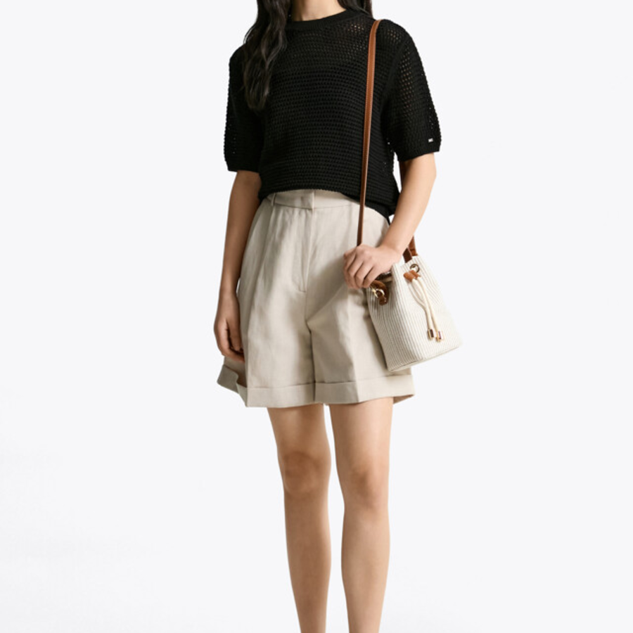 TOMMY HILFIGER [Official Headquarters] Premium Beach Bucket Bag