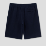 Maison Kitsune Unisex Korean Fox Printed Comfort Jog Shorts - Navy